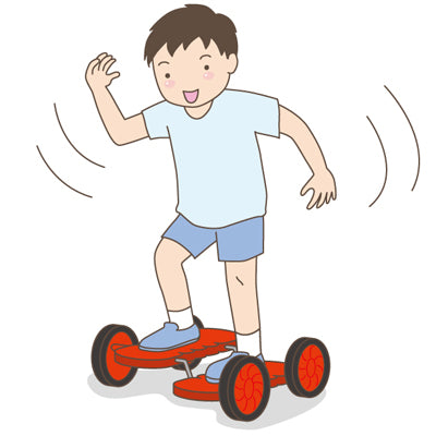 バランスペダル｜5,6歳までの小さなお子さん用遊具。遊びながらバランス感覚を整える