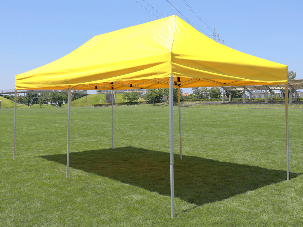 大型簡易テント 6x3M ワンタッチタイプ 7色 名入れプリント可 イベント