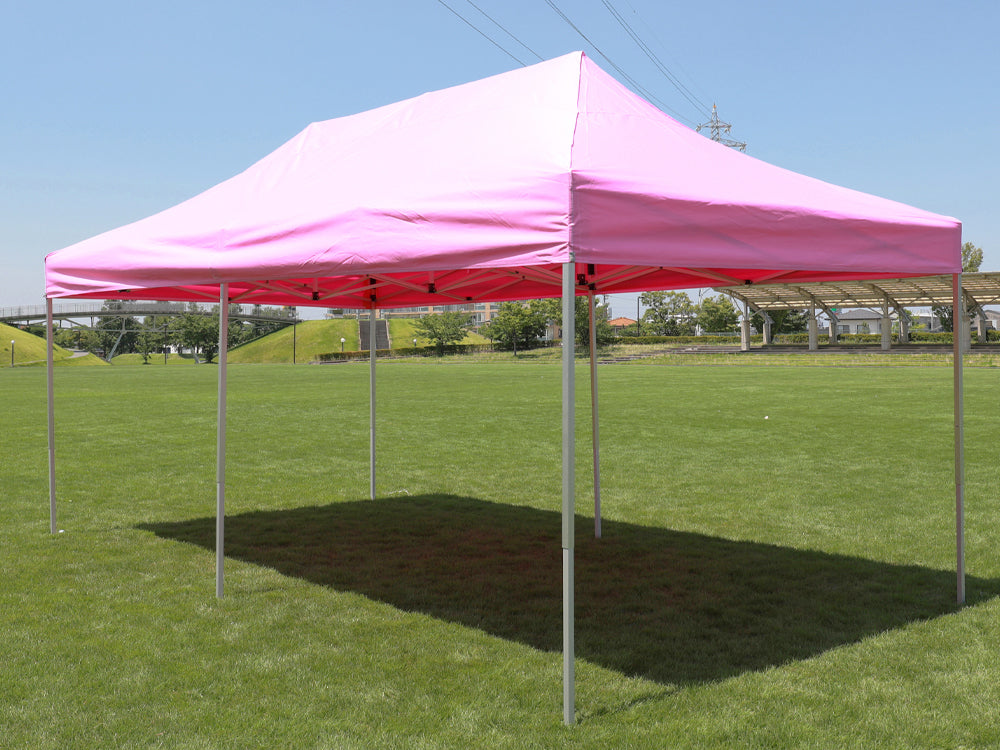 大型簡易テント《6M》ピンク
